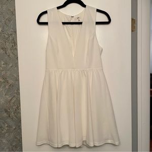 White Occassion Mini Dress